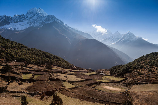 trekking  Everest Foothills Nepal