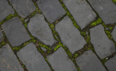 Kopfsteinpflasterstruktur