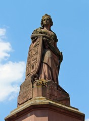 Fototapeta na wymiar Statue Alsace