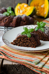 Chocolate Pumpkin Cake