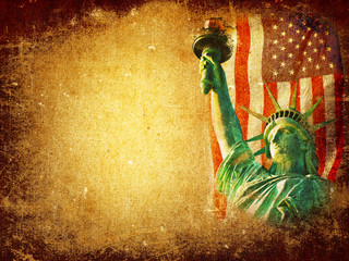 America grunge background