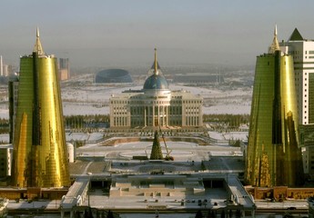 Astana Kazakhstan Urban landscape Presidential Palace