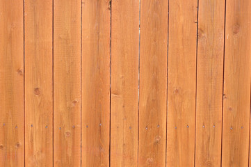 Light orange wooden fence