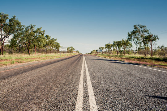 Road in Queensland, Australia