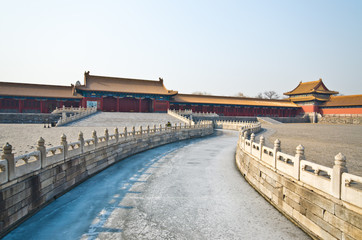 The Forbidden City was the Chinese imperial palace from the Ming