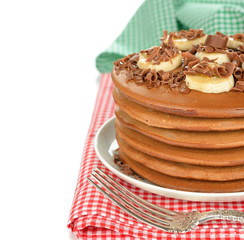 Chocolate pancakes