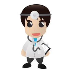Cute Doctor Cartoon