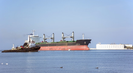 shipping transportation freighter