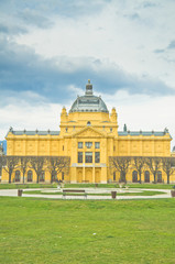 Obraz premium art pavillion in Zagreb. Croatia