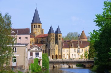 Fototapeta premium Paray-le-Monial Sacre-Coeur 06