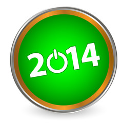 New Year 2014 icon