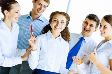 Successful business people