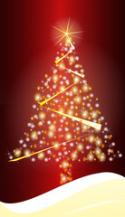 Merry Christmas Fröhliche Weihnachten Weihnachtsbaum