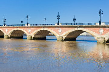 Fototapeta premium Stone Bridge in Bordeaux
