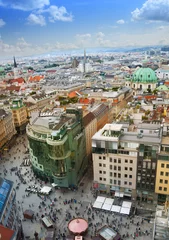 Fotobehang View from St. Stephen's Cathedral © Sergey Novikov