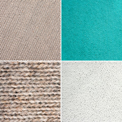 Fototapeta premium Close-up of texture set
