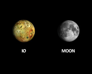 Io and the Moon