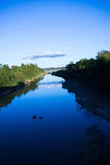 Zelfklevend Fotobehang Creek to Mekong river © memorisz