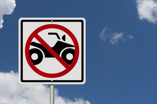 No ATV allowed