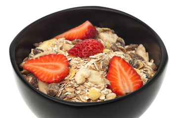 Oatmeal in bowl