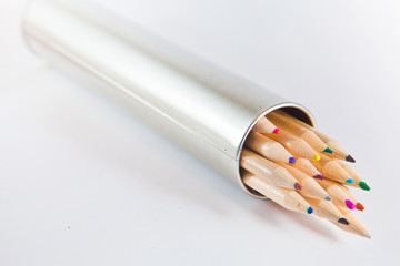 Set of color pencils