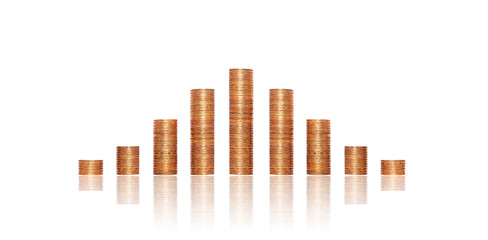 Fototapeta premium Money pyramid