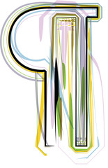 Organic Font Symbol illustration