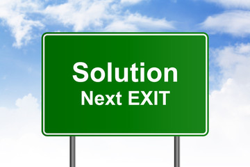 A signboard for business or marketing solution