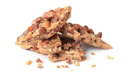 Candy made from maple syrup and roasted almonds