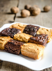 Brownies and blondies