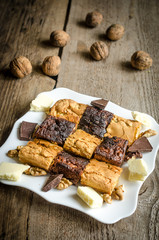 Brownies and blondies