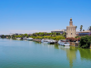 Guadalquivir River in Seville