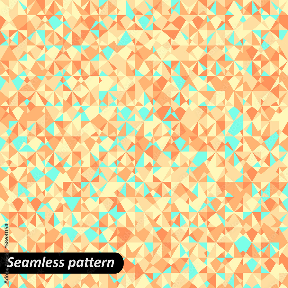 Poster Vector background with triangles and polygons