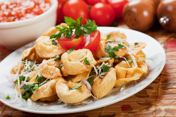 Fried tortellini