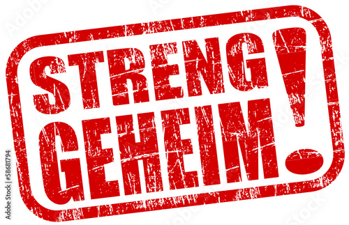 Streng Geheim Streng Geheim