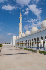 Obraz premium Abu Dhabi Sheikh Zayed White Mosque
