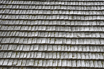 Wooden shingles