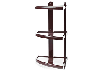 plastic furniture for the bathroom - place for towels