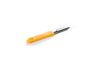 Kitchen knife isolated with clipping path