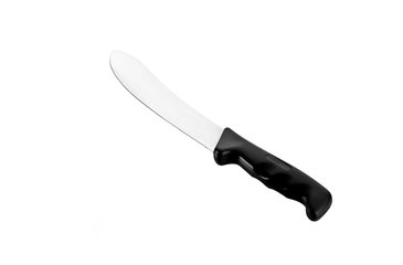 Kitchen knife isolated with clipping path