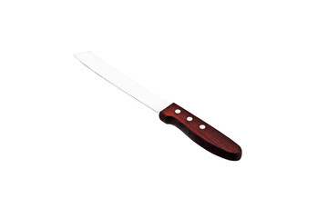 Kitchen knife isolated with clipping path