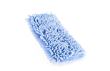 A  fiber mop for cleaning floor