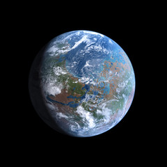 Planet Mars Terraformed