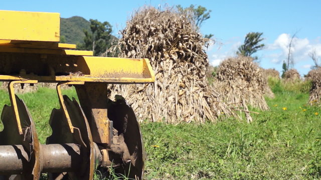 Disc Harrow Corn Piles Dolly