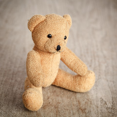 Brown toy bear