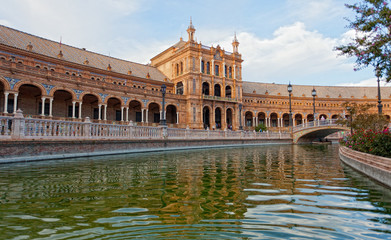 Obraz premium Plaza de Espana, Seville, Spain