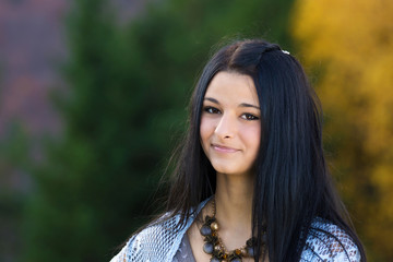 Naklejka premium Real woman