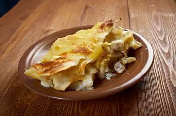 fish lasagna