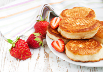 strawberry pancakes