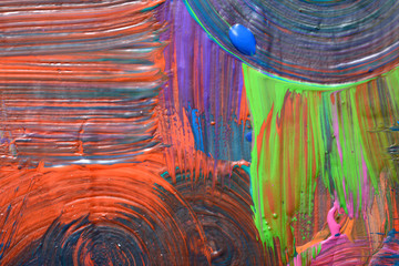 Abstract art backgrounds. Hand-painted background